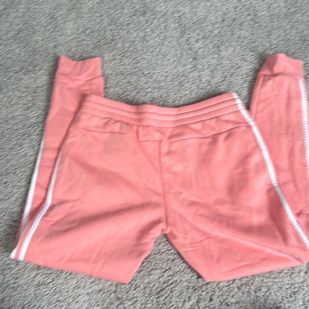 Adidas Pink Joggers, Size Large - Picture 3 of 5